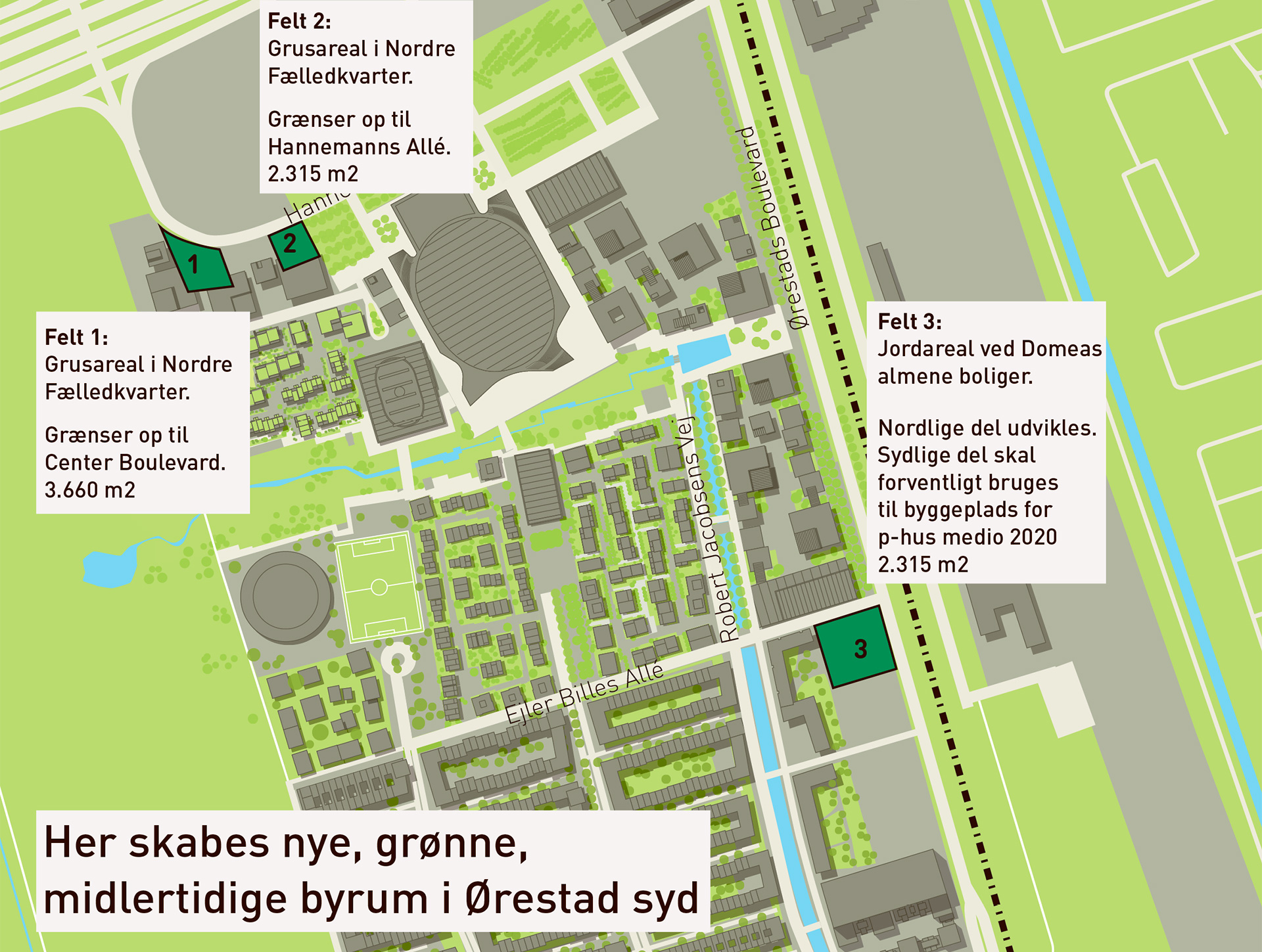 Kort- midlertidige aktiviteter i Ørestad_final Kort- midlertidige aktiviteter i Ørestad_final