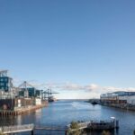 Sundkaj bassin set fra Metro