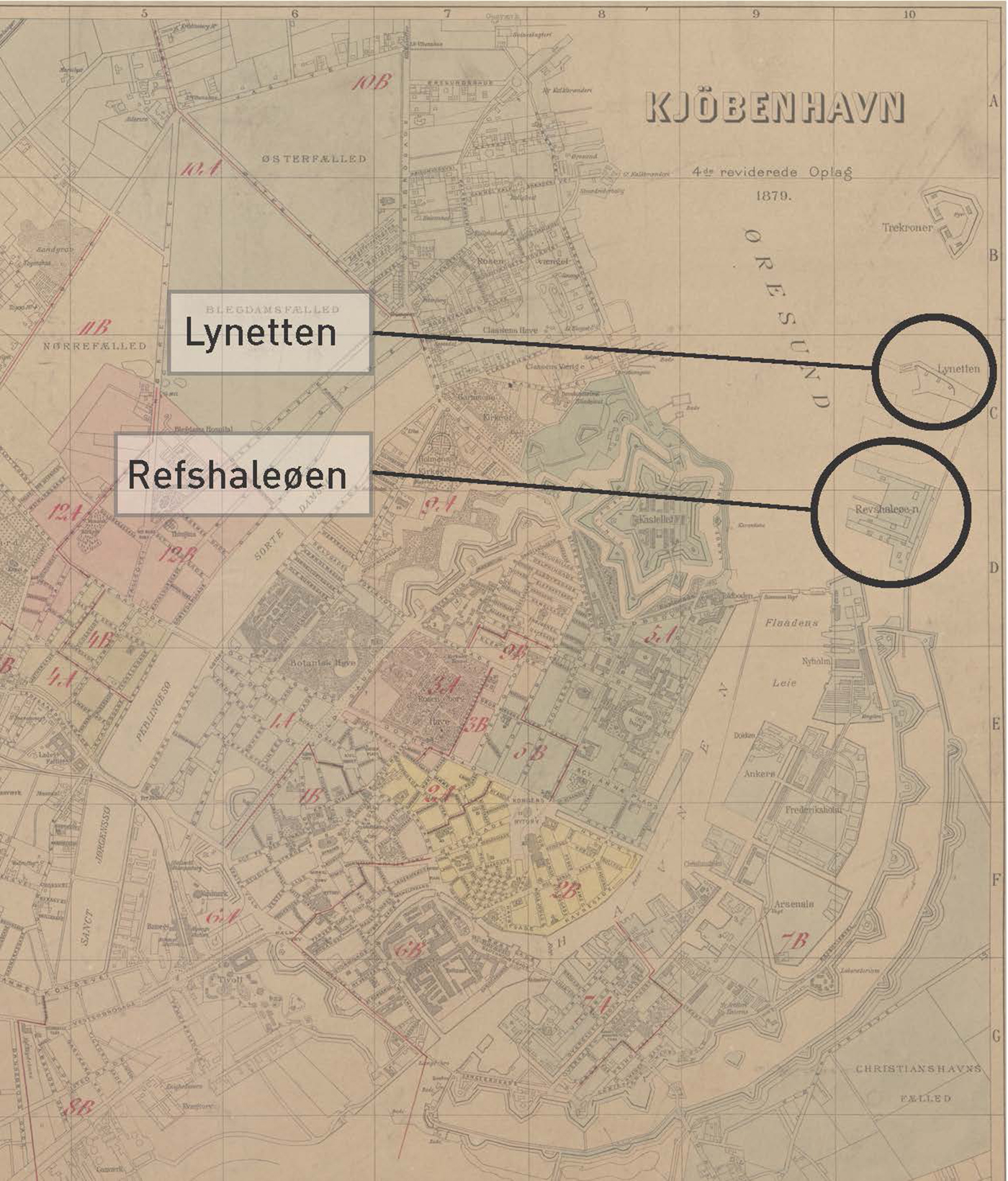 I anden halvdel af 1800-tallet er det ikke krigen, men industrialiseringen, der er i fokus. Driftigheden sætter gang i de københavnske hjul, og i 1868 rejser Refshaleøen sig af havet. Det ene opfyld efter det andet smeder snart Refshaleøen og søbefæstningen Lynetten sammen.