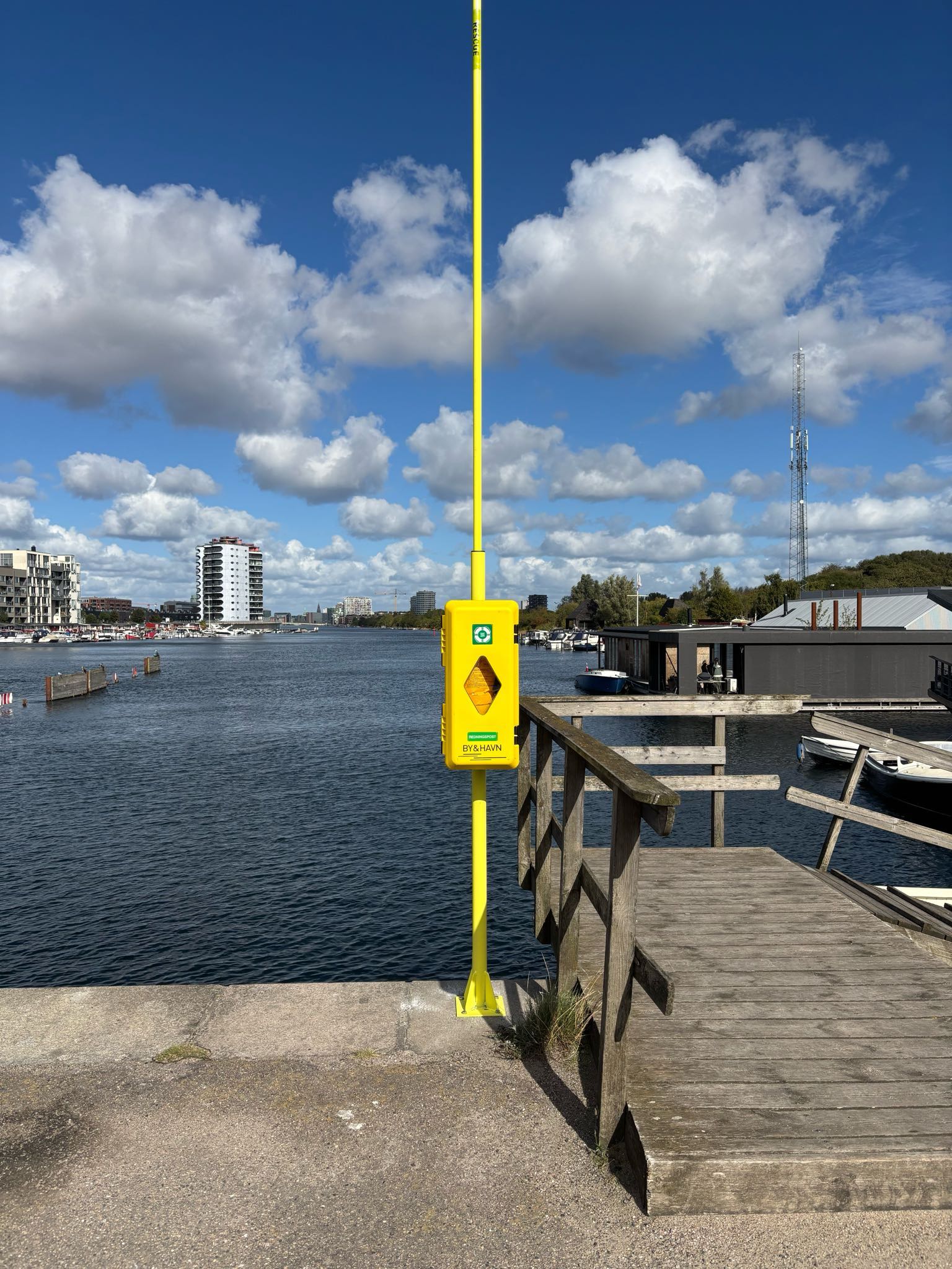 Redningspost slusen