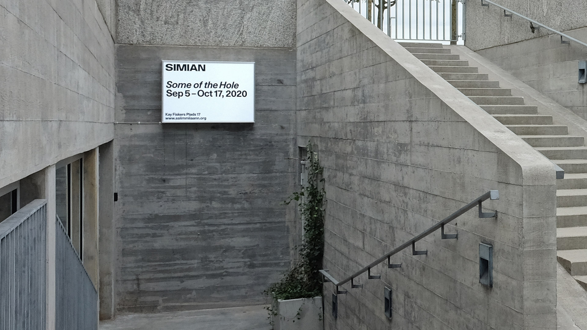 Simian trappenedgang (002) SIMIAN Kunsthal